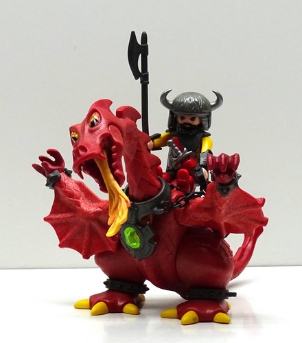 Dragon feu rouge - de,