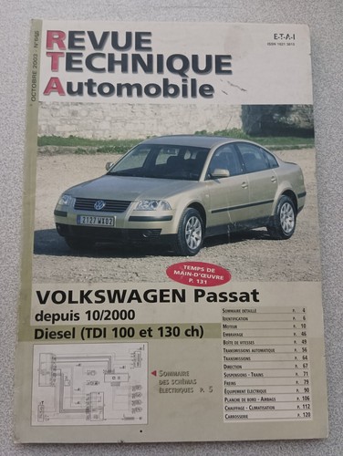 Rta revue technique - revue, automobile