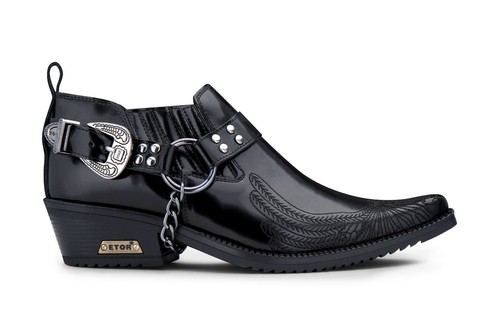 Homme cuir western chaussures - homme,