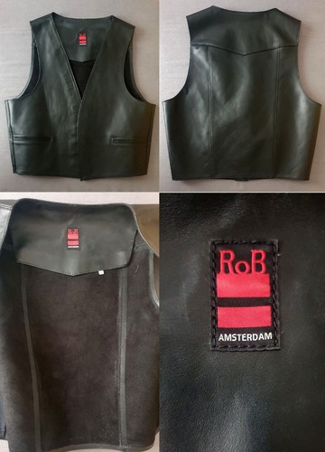 Gilet cuir homme - gilet,