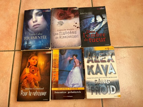 Lot harlequin thriller - lot,