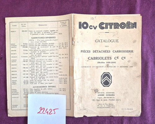 22425 citroen c4 c6 - n°22425, /