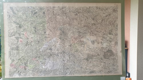 Carte cassini 16 - de, rodez