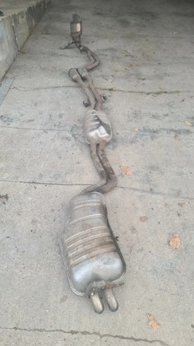 Bmw e46 échappement 7780102 - Échappement,