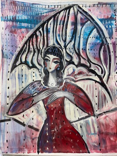 Hrasarkos 100x80 huile - hrasarkos, sur