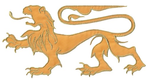 Ecusson patche lion flandres - patche,