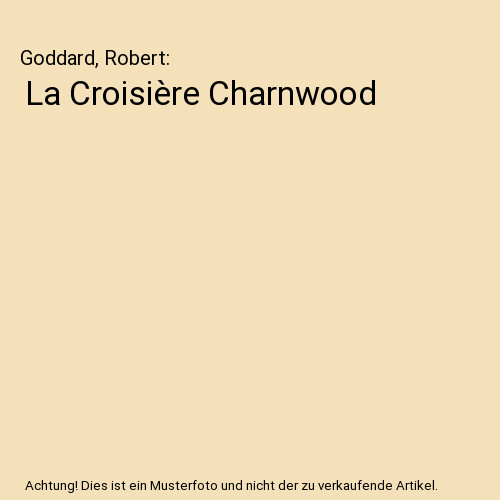 Croisière charnwood - la,