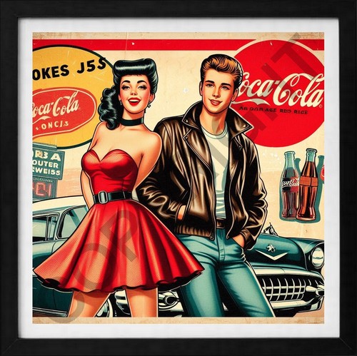 Affiche pin up - pin-up, vintage