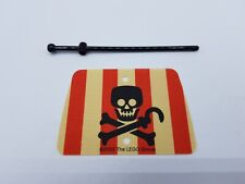 LEGO 1 X DRAPEAU PIRATE REF