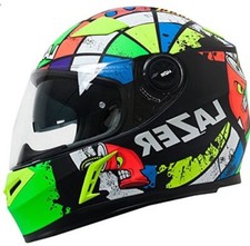 Casque lazer intégrale - intégrale, double