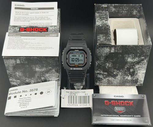 Casio shock bx5600 - g-shock, gw-bx5600-1dr