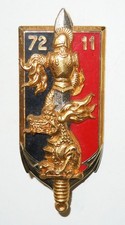 INSIGNE 72° RÉGIMENT DU