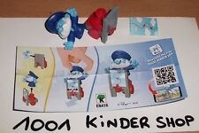 KINDER EN416 EN 416 GRAND SCHTROUMPF SMURF PAPA SCHLUMPF SMURFS IN THE CITY +BPZ