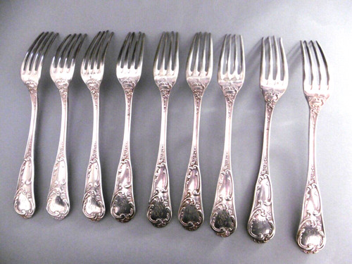 Fourchettes métal argenté - fourchettes,