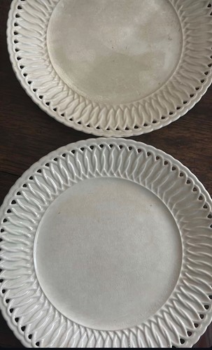 Assiettes anciennes faïence - assiettes,
