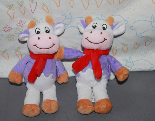 Doudou peluche vache milka - doudou,