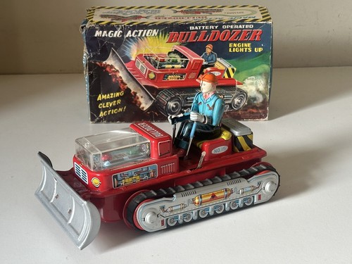 Magic action bulldozer - action, jouet