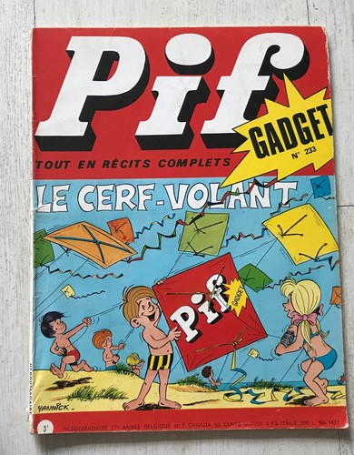 Magazine pif gadget - magazine, ancien