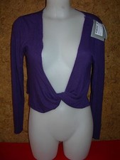 BOLERO, Gilet, Cache-coeur,  SHEDDO, S0236H09-216, VIOLET en M ou en L, neuf