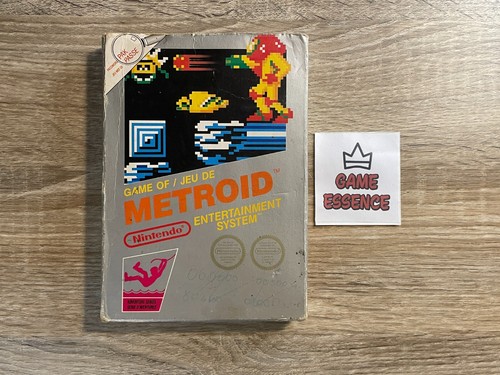 Metroid nintendo nes complet - nes,