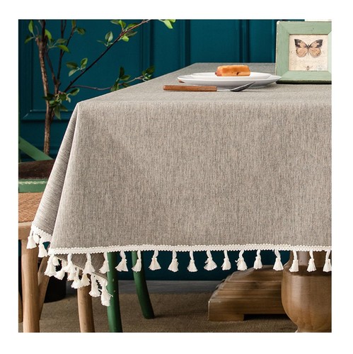 Coton effet lin nappe - effet,