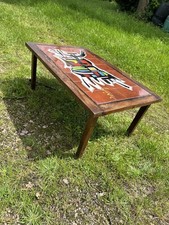 Table Basse Ceramique Années 60 Air France Mexique GEORGES MATHIEU