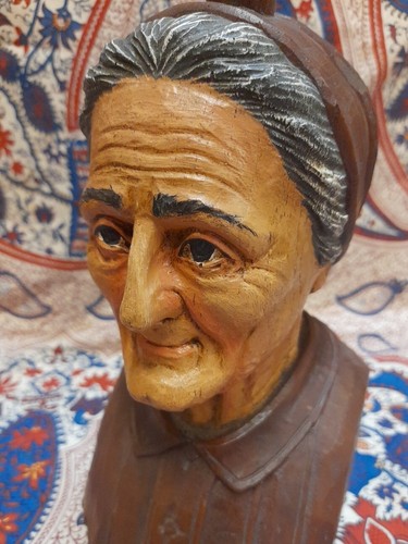 Ancien buste femme auvergne - femme,