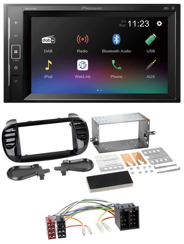 Pioneer dab mp3 2din bluetooth - 2din,