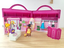 Playmobil 6862 Magasin Transportable Boutique Fashion Girls Avec Tenues Complet 