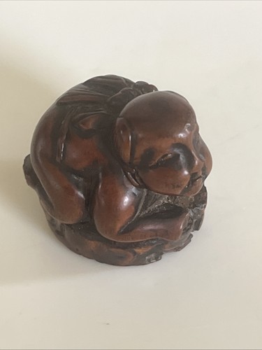Netsuke sumo ancien japonais - netsuke,