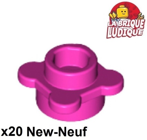 Lego 20x plate round 1x1 - 20x, fleur