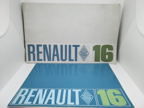 Lot brochures renault r16 - lot,