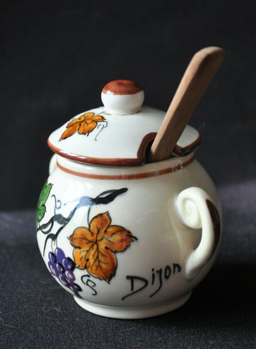 Moutardier pot moutarde en - moutardier,,