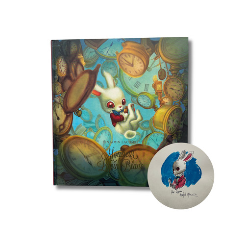 Monsieur lapin blanc - le,