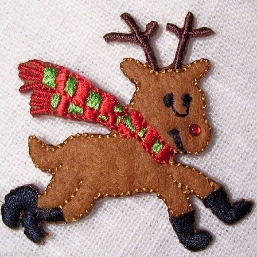 écusson brodé applique - -,