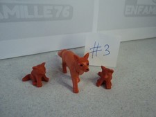 PLAYMOBIL city country parc animalier forêt animaux renard renardeaux #3