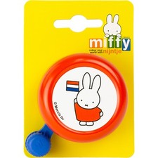 Cloche enfant sonnette de vélo Miffy Widek pour vélo enfant Ø = 64 mm orange/...