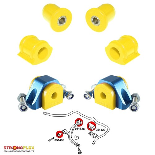 Kit silentblocs polyuréthane - silentblocs,
