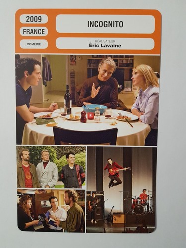 Carte fiche cinema 2009 - cinema,