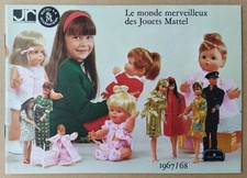 --  CATALOGUE MATTEL / BARBIE KEN SKIPPER MIDGE 1967/1968  -- 30 PAGES. NEUF.