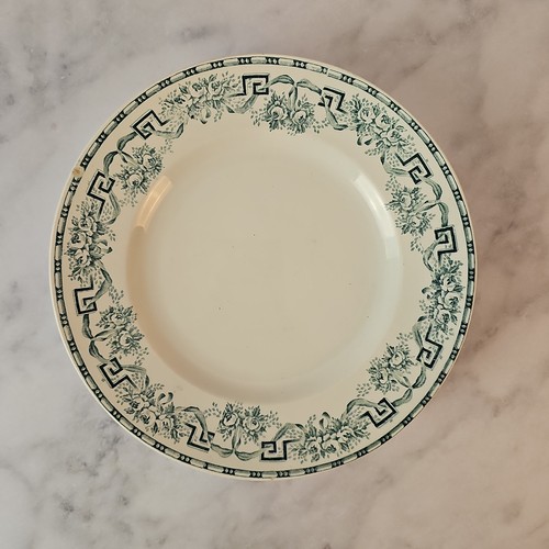Assiette sur pied décor - sur,