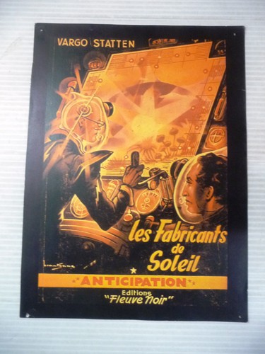 Affichette anticipation fleuve - anticipation,