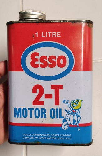 Bidon huile esso - bidon,