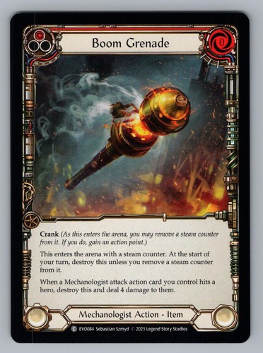 Boom grenade evo084 - boom, (red)