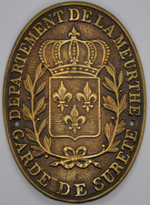 Plaque de métier - NANCY