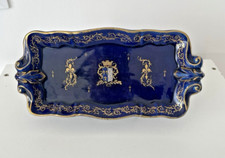 Plateau vide poche porcelaine de Tours  Gustabe Asch.