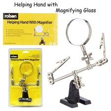 Support De Soudure À Troisième Main Avec Pince, Loupe Et Support