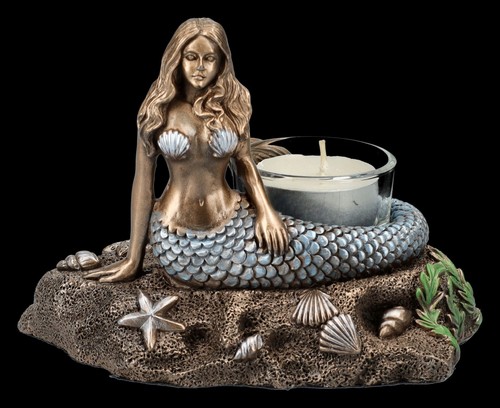 Bougeoir sirène fond de - au,