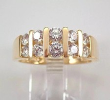 14k or Jaune Plaqué 1.00 CT