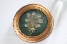 ancien cadre  verre Bombé 